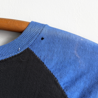 1980s Quiet Riot Raglan Graphic Tour Tee