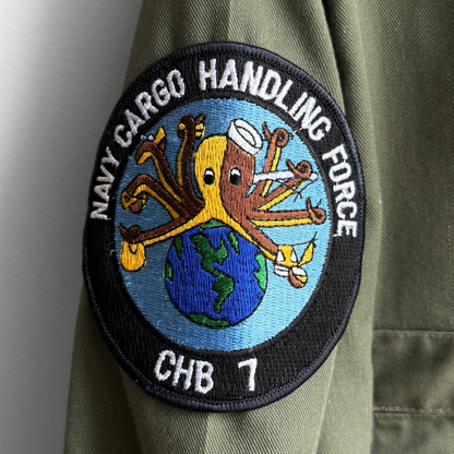 1980s U.S. Navy OG-507 Durable Fatigue Shirt