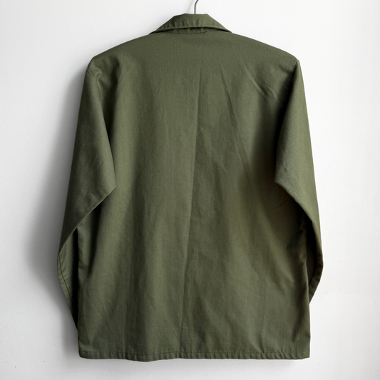1980s U.S. Army OG-107 Fatigue Field Shirt