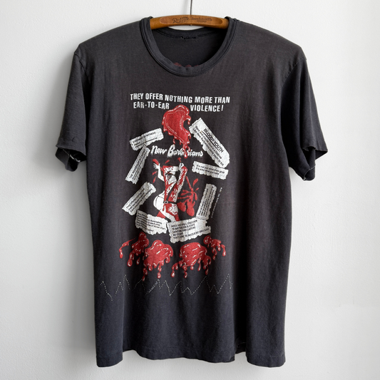 1979 The New Barbarians Faded Graphic Tour Tee