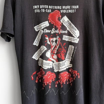1979 The New Barbarians Faded Black Tour Tee