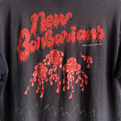 1979 The New Barbarians Faded Black Tour Tee