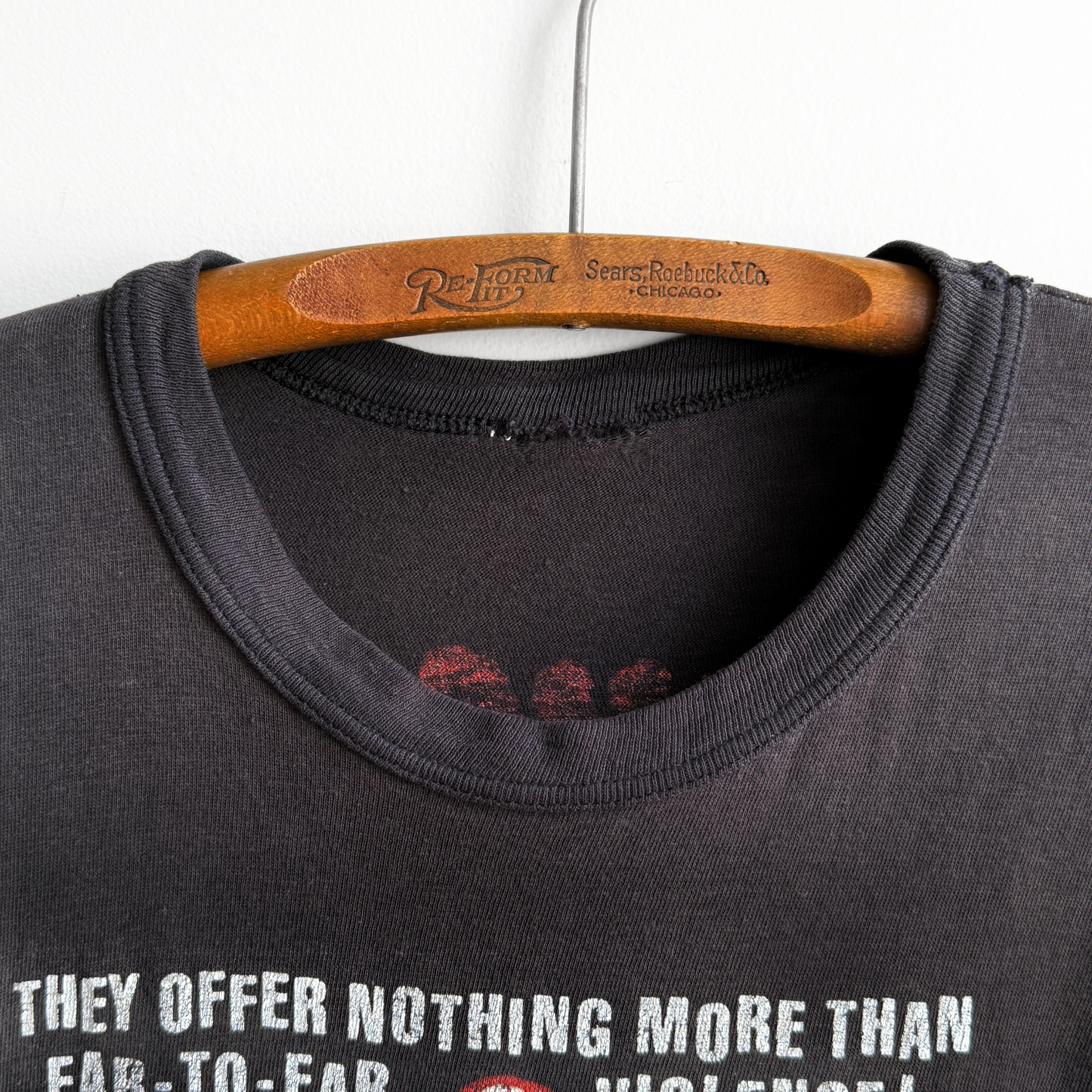 1979 The New Barbarians Faded Graphic Tour Tee