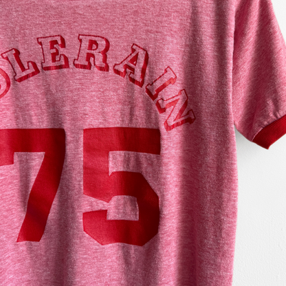 1970s Colerain High Red Graphic Ringer Tee (S)
