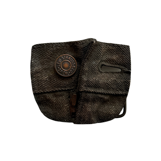 1976 Unbuttoned Fly Brass Belt Buckle