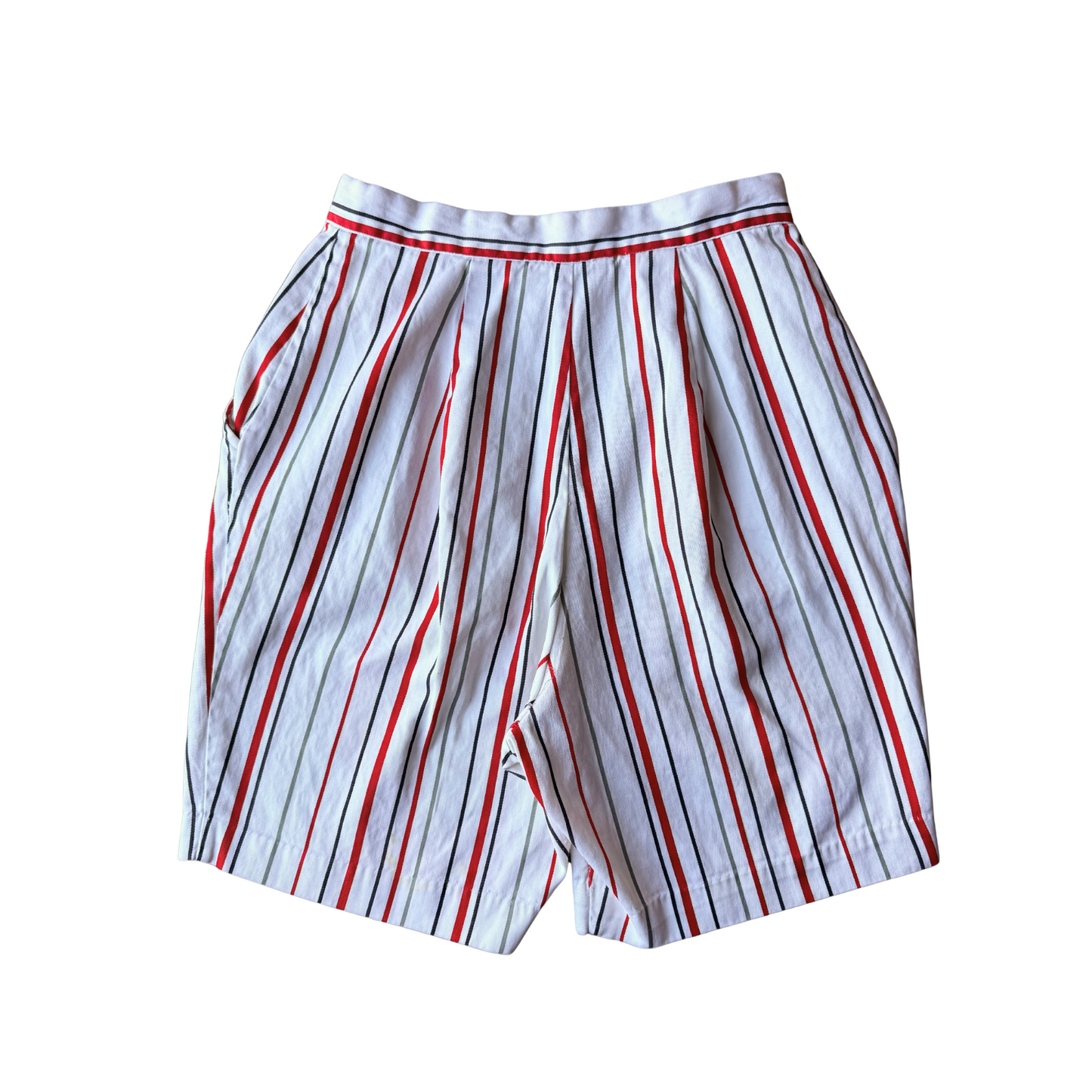 1960s Striped Bermuda Shorts (28)