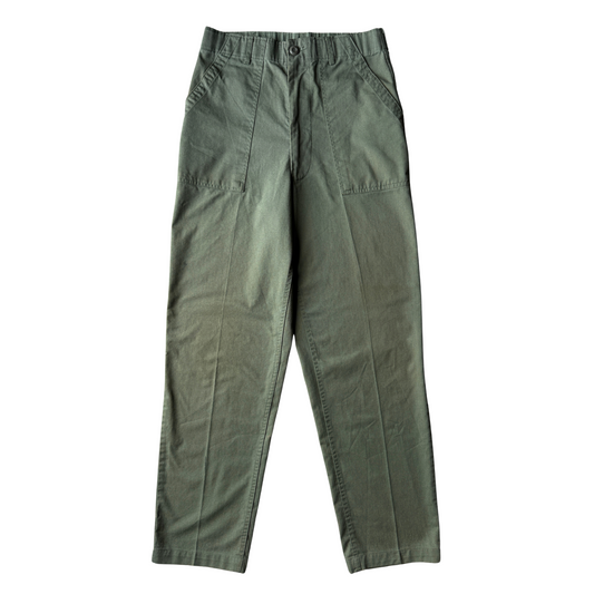 1970s U.S. Army OG 507 Durable Utility Pants (30)