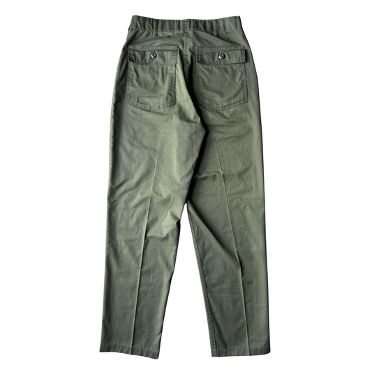 1970s U.S. Army OG 507 Durable Utility Pants (30)