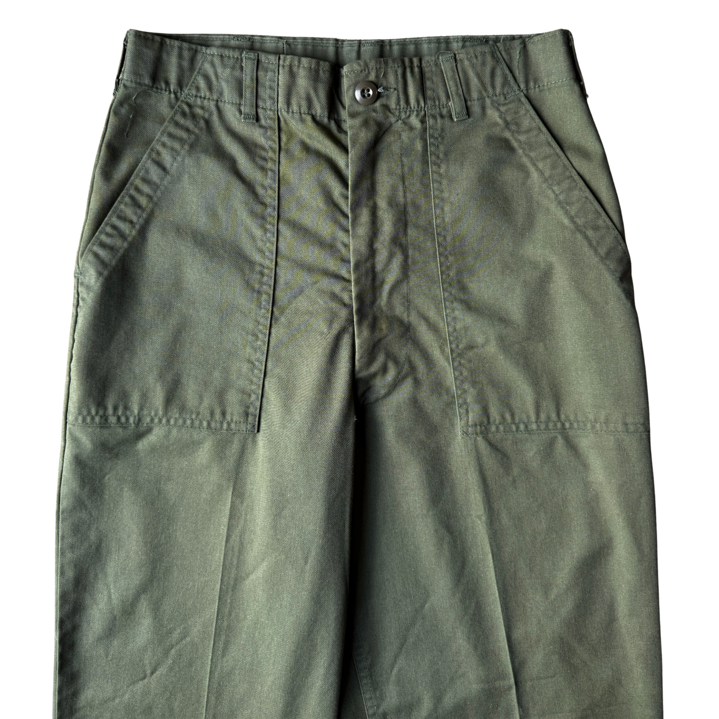 1970s U.S. Army OG 507 Durable Utility Pants (30)