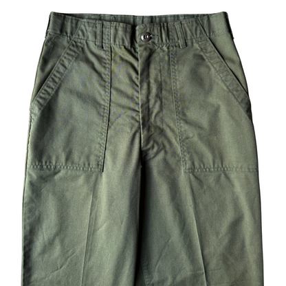 1970s U.S. Army OG 507 Fatigue Pants (30)