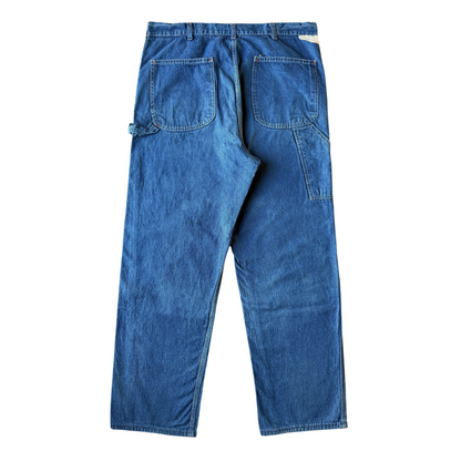 1980s Faded Denim Carpenter Pants (36)