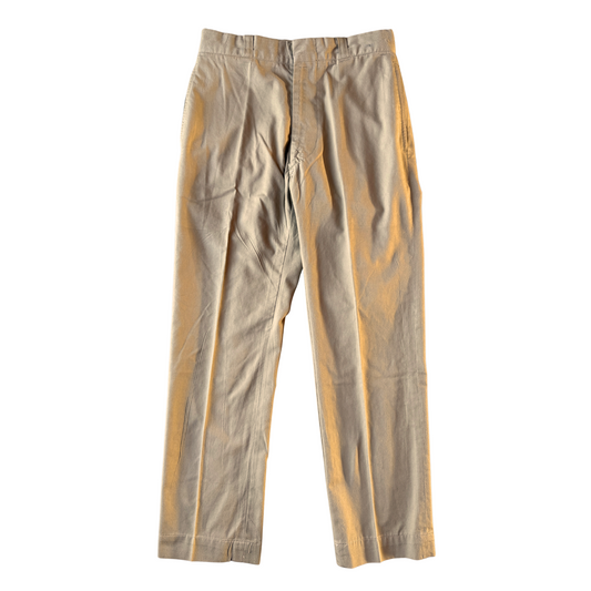 1960s U.S. Air Force Tan Twill Type-1 Pants (28)
