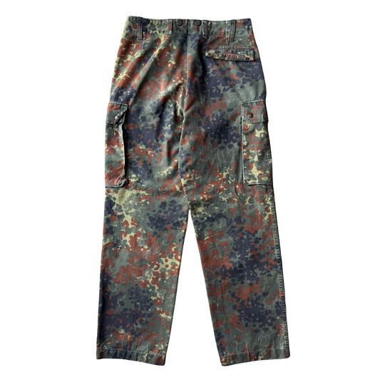 1980s German Bundeswehr Flecktarn Utility Pants (32)