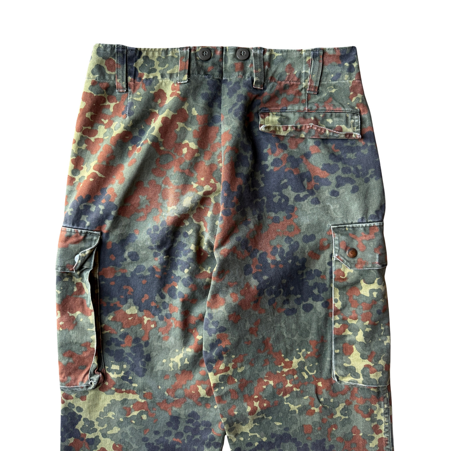 1980s German Bundeswehr Flecktarn Utility Pants (32)