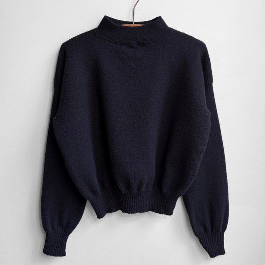 1970s U.S. Navy Mock Neck Sweater