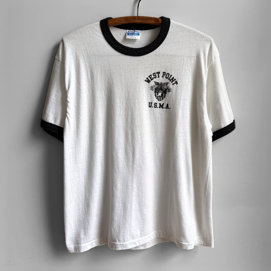 1980s West Point U.S.M.A. Ringer Tee