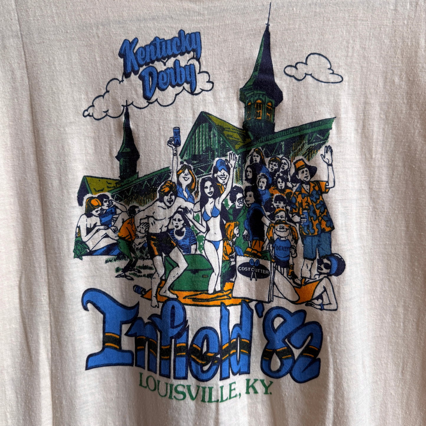 1982 Kentucky Derby Infield Graphic Tee