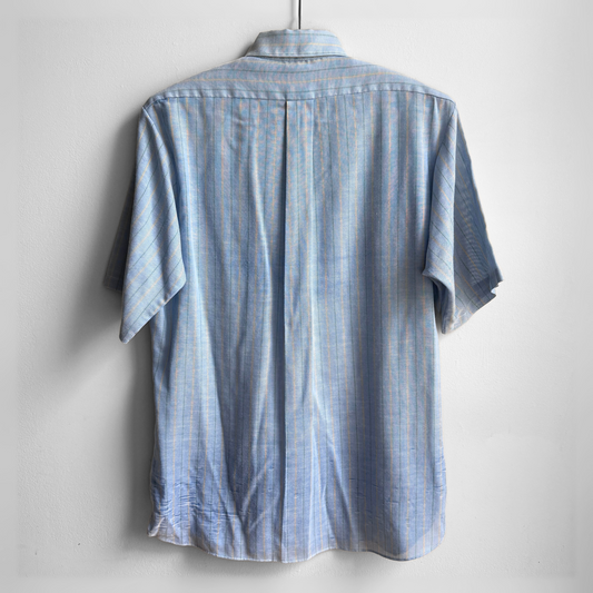 1960s Light Blue Button Down Shirt