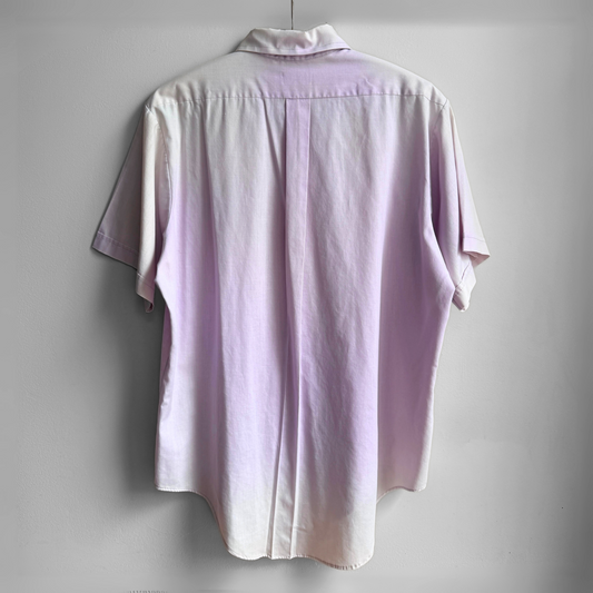 1970s Sun Faded Purple Dress Shirt