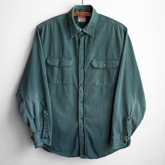 1950s Big Mac Faded Twill Work Shirt