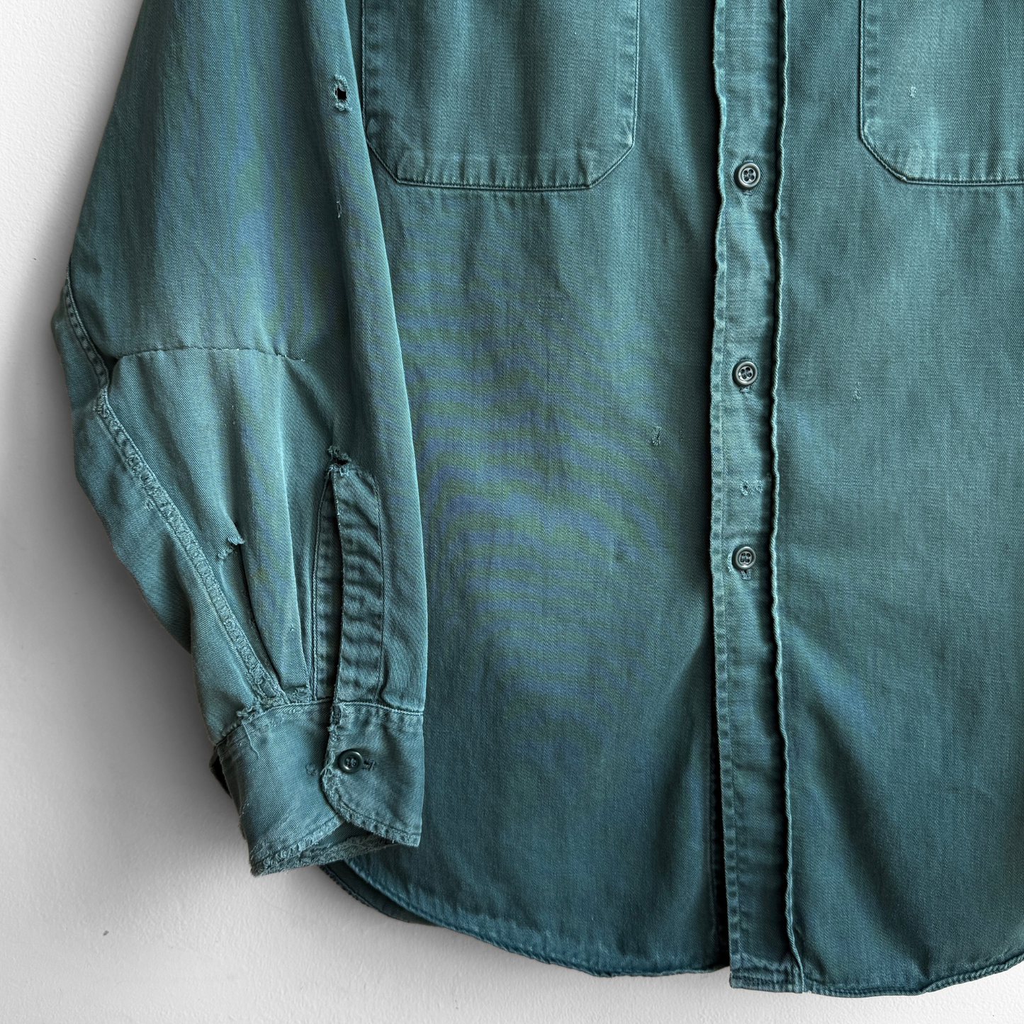 1950s Big Mac Faded Twill Work Shirt