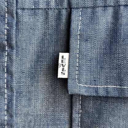 1970s Panatela Big E Chambray Shirt