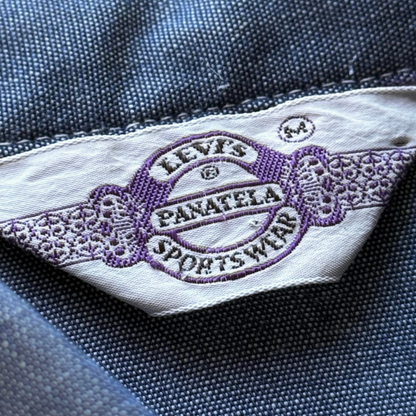1970s Panatela Big E Chambray Shirt