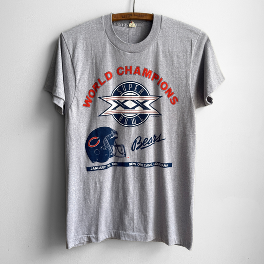 1985 Chicago Bears Football Super Bowl Graphic Tee