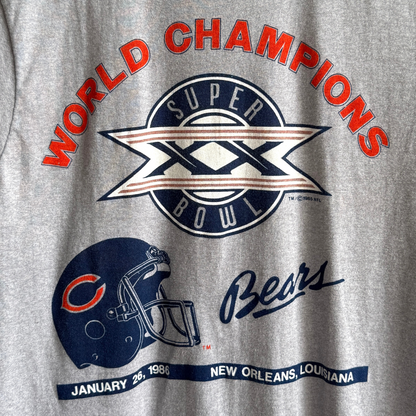 1985 Chicago Bears Football Super Bowl Graphic Tee