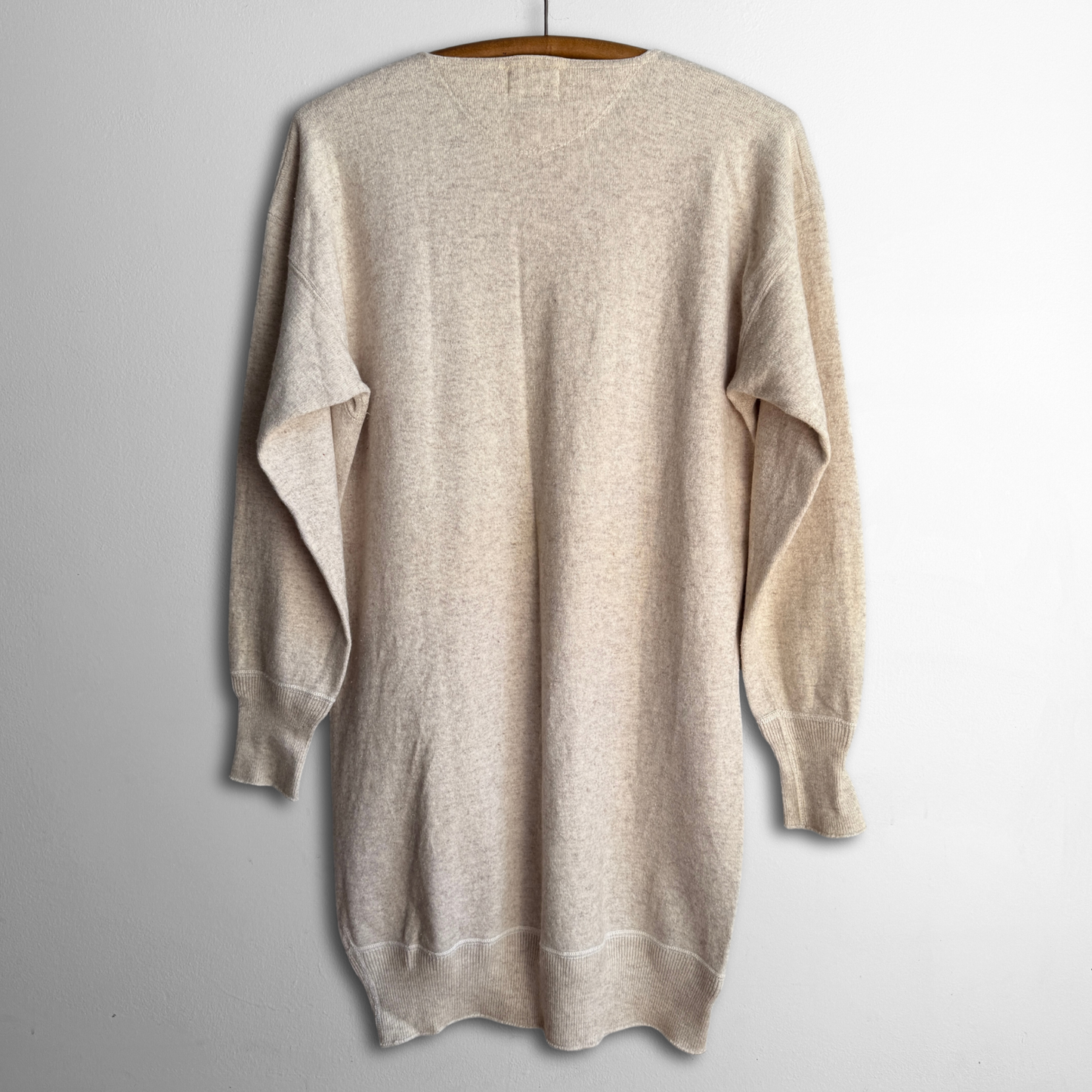 1940s Wool Henley Thermal Long Sleeve
