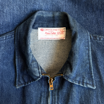 1970s Stone Cutter Denim Work Jacket