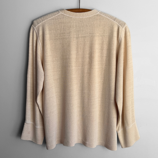 1950s U.S. Army M-1950 Wool Henley Thermal