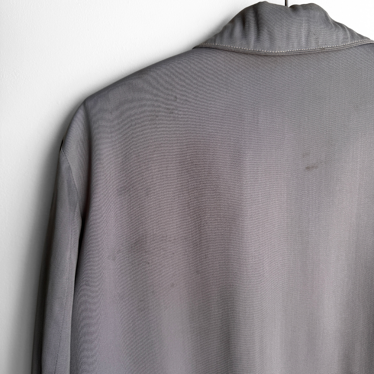 1950s Dark Grey Gabardine Jacket