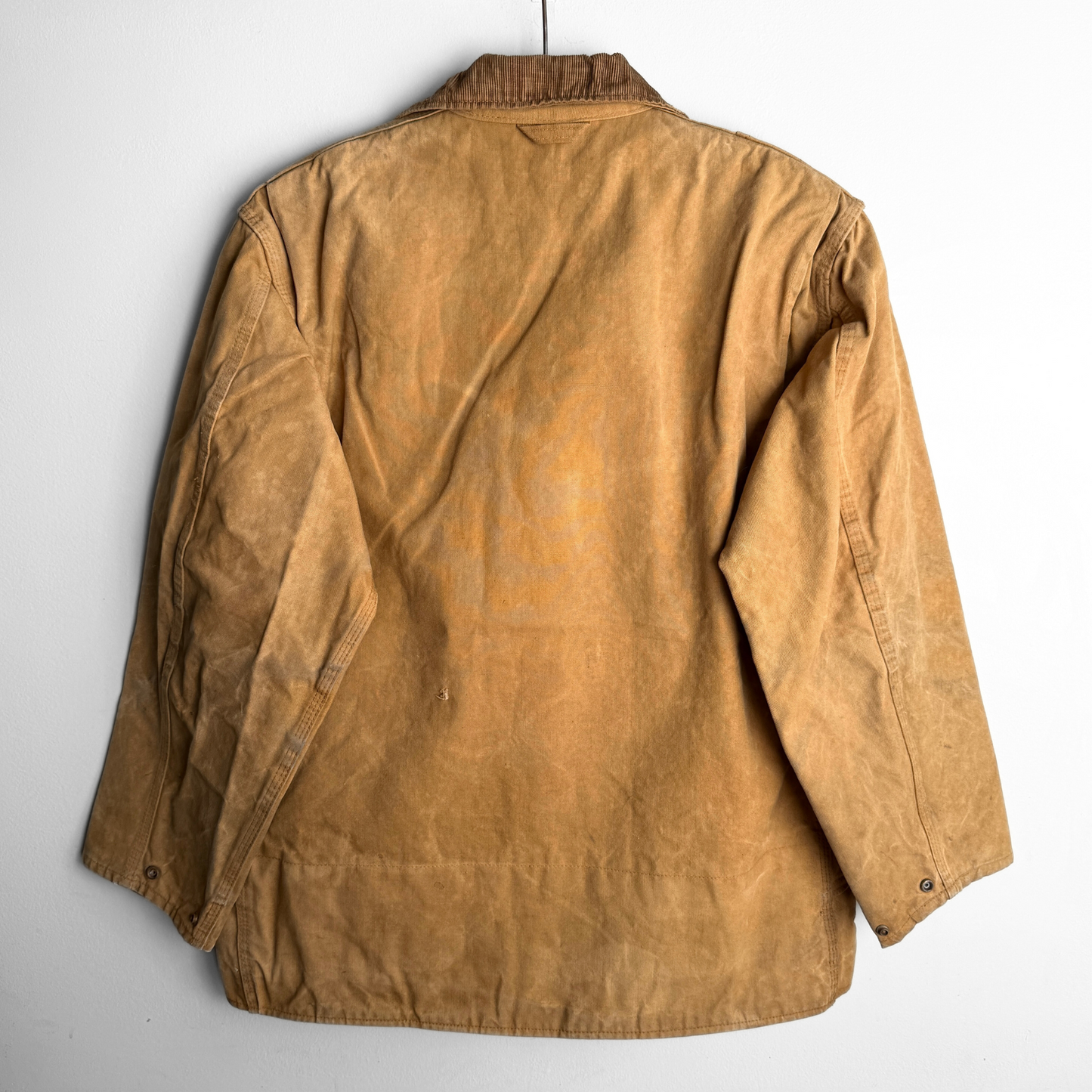 1960s Tan Flannel Lined Canvas Hunting Jacket
