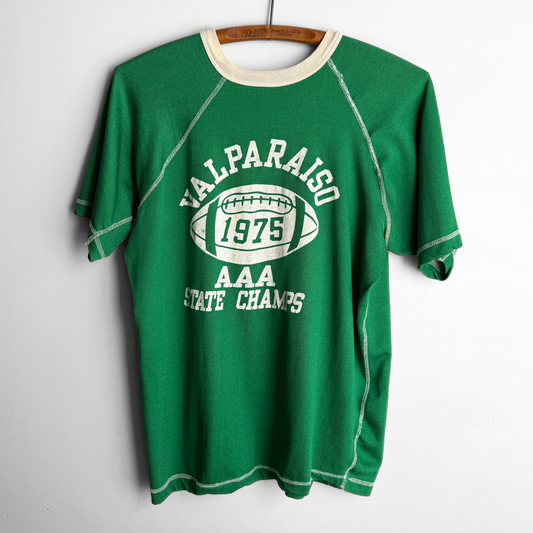 1970s Valparaiso Vikings State Champs Jersey Tee