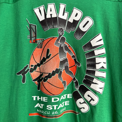 1990s Valparaiso Vikings Final Four Raglan Tee