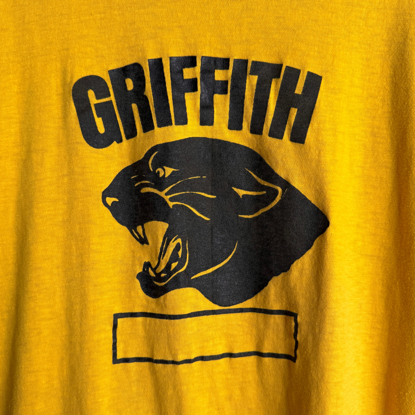1970s Griffith Panthers Double Face Gym Tee
