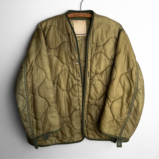 1970s U.S. Military M-65 Cold Weather Quilted Liner
