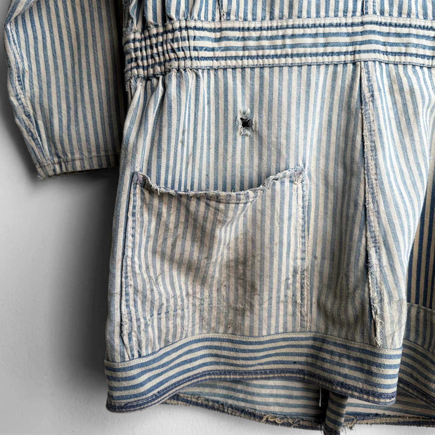 1950s Big Mac Hickory Stripe Coverall Chore Coat