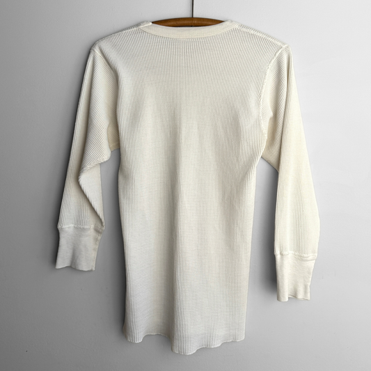 1980s Waffle Knit Thermal Long Sleeve