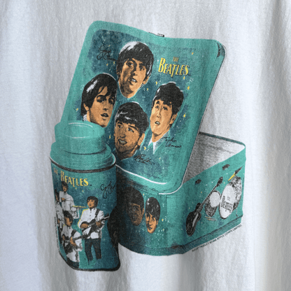 1996 The Beatles Lunchbox Graphic Ringer Tee