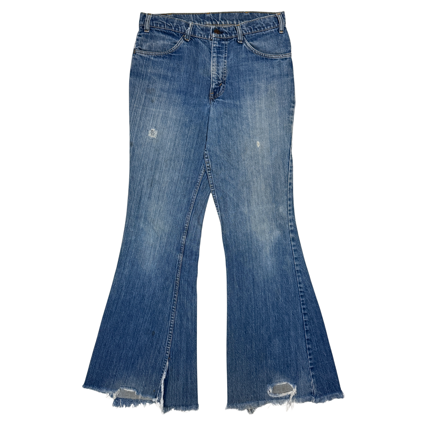 1970s Levi's 684 Bell Bottom Denim Jeans (32)
