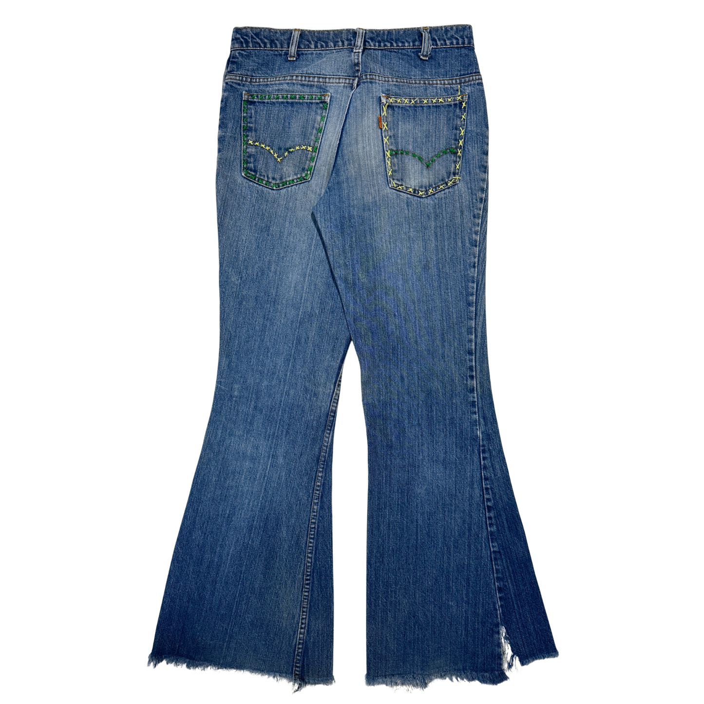 1970s Levi's 684 Bell Bottom Denim Jeans (32)