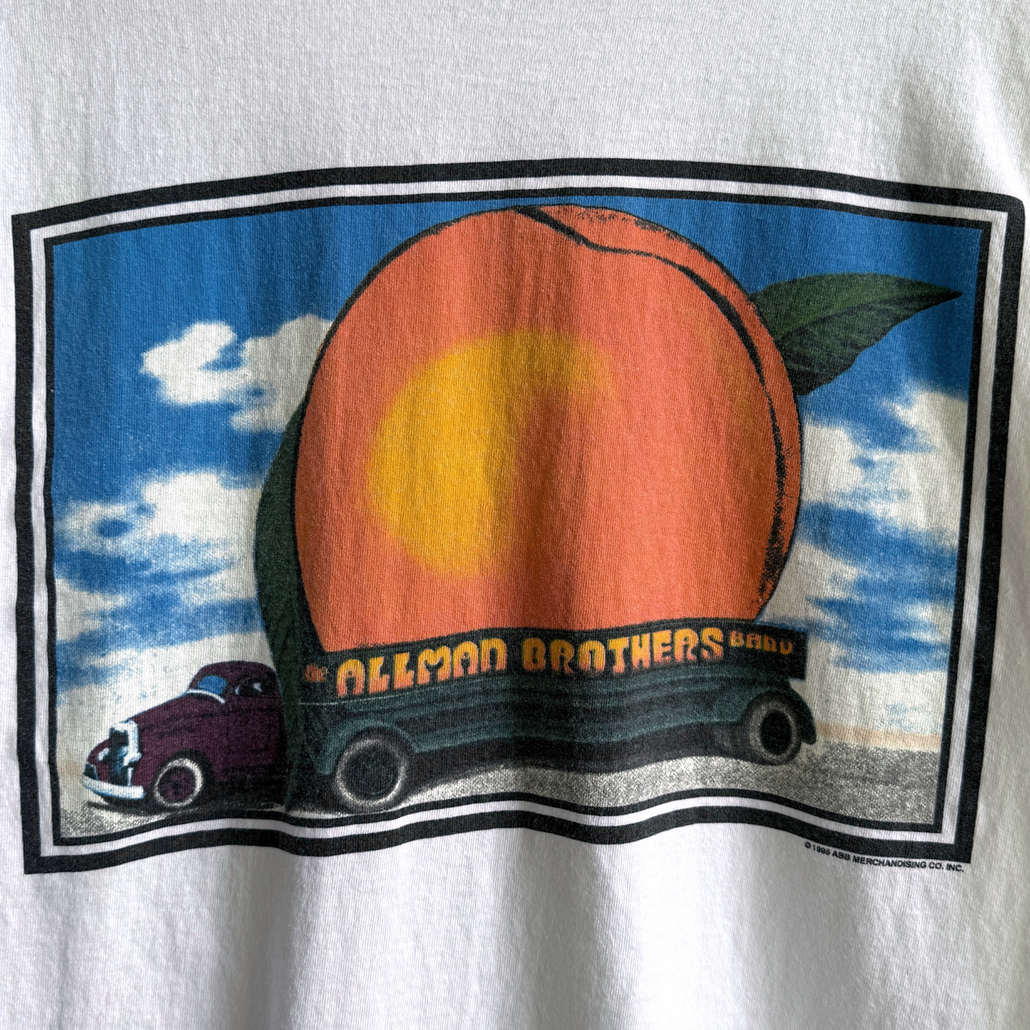 1996 The Allman Brothers Band Eat A Peach For Peace Tee
