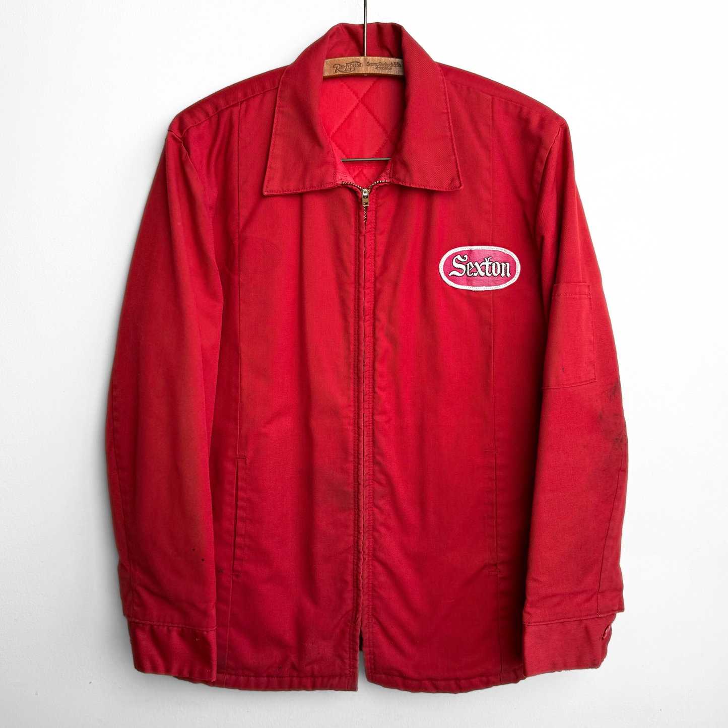 1970s Sexton Foods Quilted Work Jacket