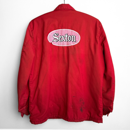 1970s Sexton Foods Quilted Work Jacket