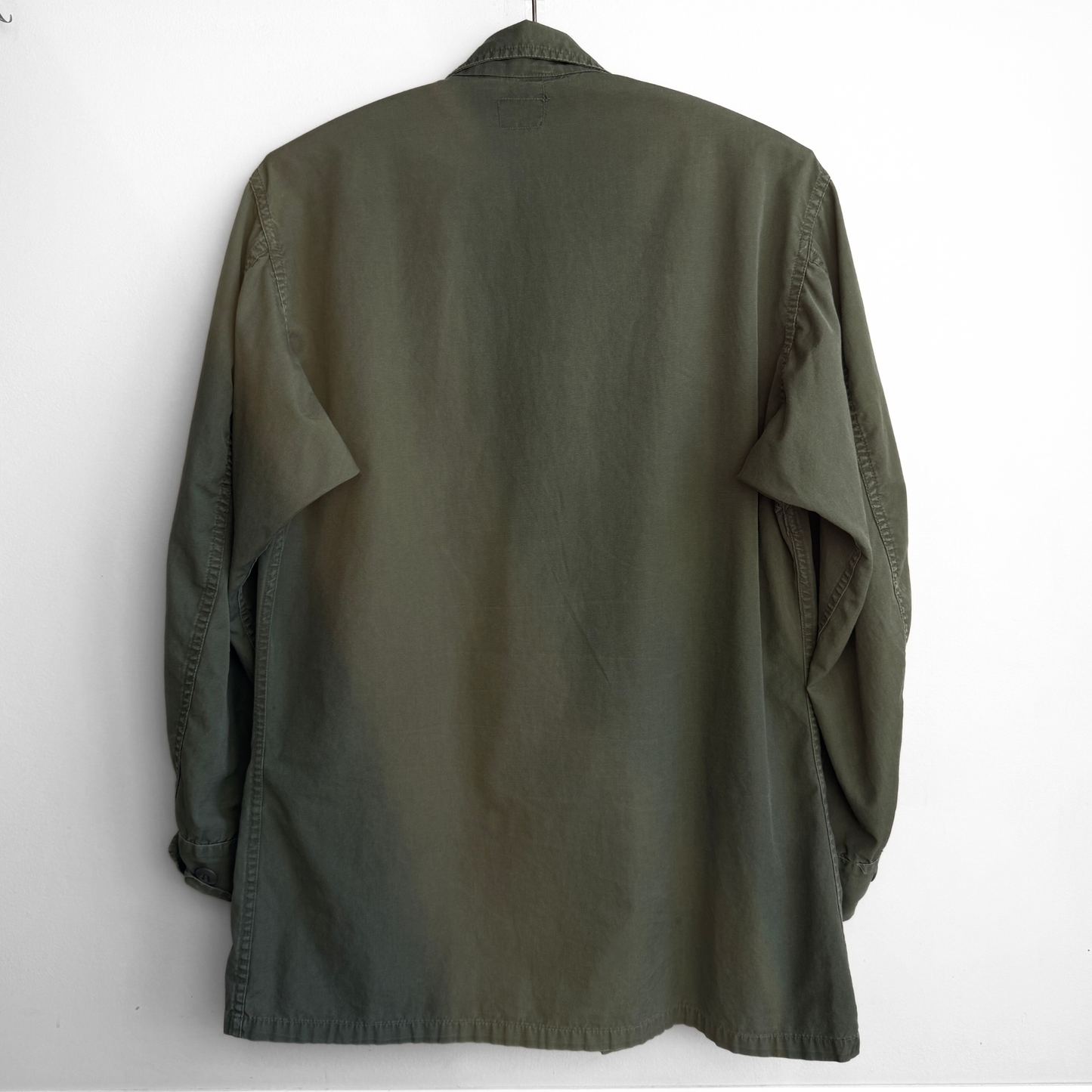 1960s U.S. Army OG 107 Slant Pocket Poplin Jacket