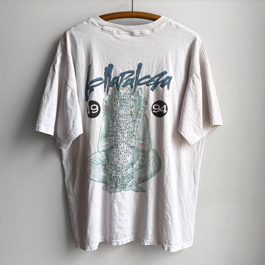 1994 Lollapalooza Festival White Graphic Tee