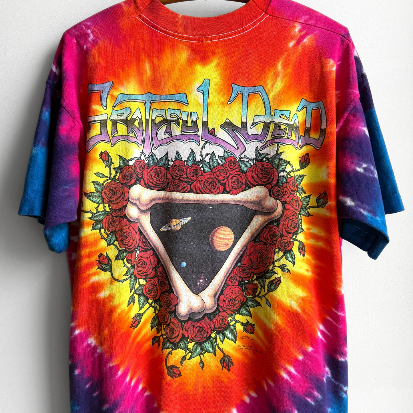 1992 Grateful Dead Space Your Face Graphic Tee