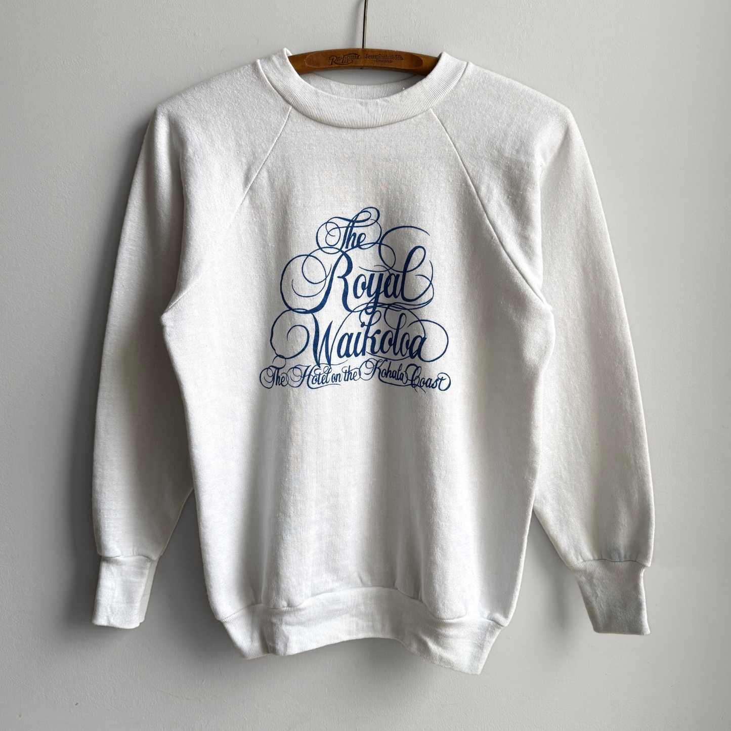 1980s The Royal Waikoloa Hotel Sweatshirt